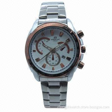 2012 New High Quality Metal Watch, Stainless Steel Strap, Japanese Quartz Movement